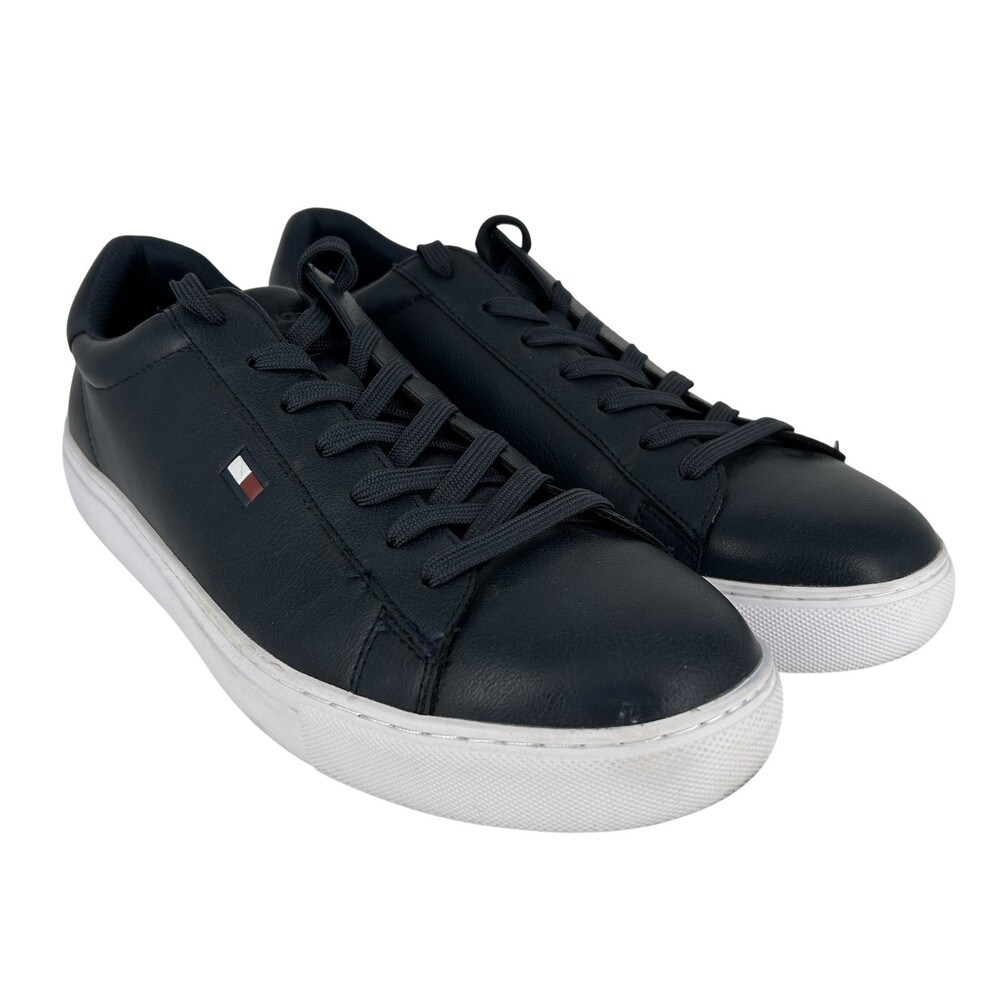 Tommy Hilfiger Shoes Mens Size 12 Navy Low Top Memory Foam Sneakers TMBRECON